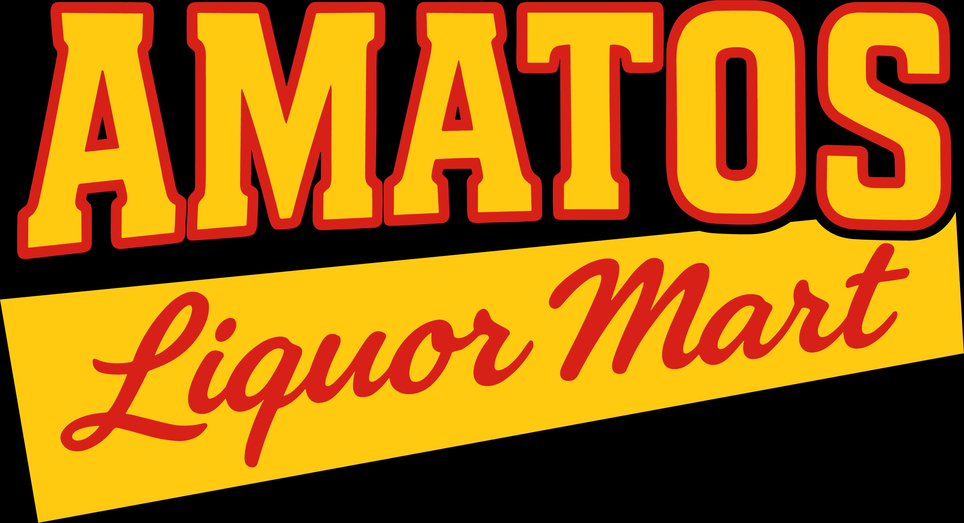 Amato's Liquor Mart - retro logo